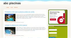 Desktop Screenshot of abcpiscinas.com